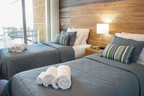 2 chambres, Wi-Fi gratuit, draps fournis