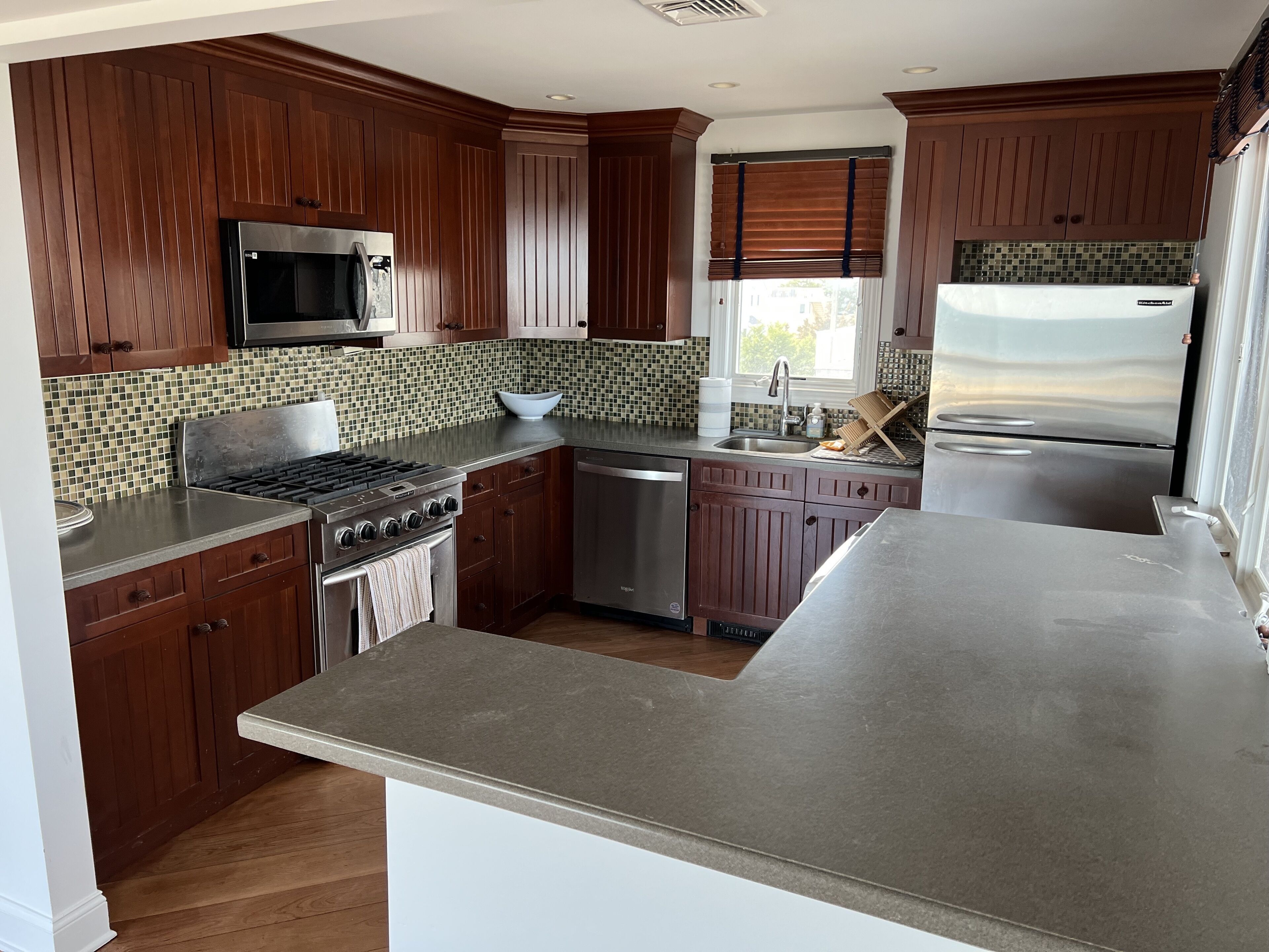 Ocean front duplex, top floor