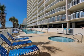 Indoor pool, a heated pool