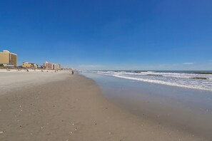 On the beach