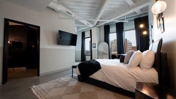 Suite, 2 Queen Beds | Egyptian cotton sheets, premium bedding, down duvets