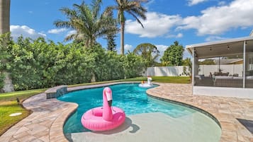 Una piscina climatizada