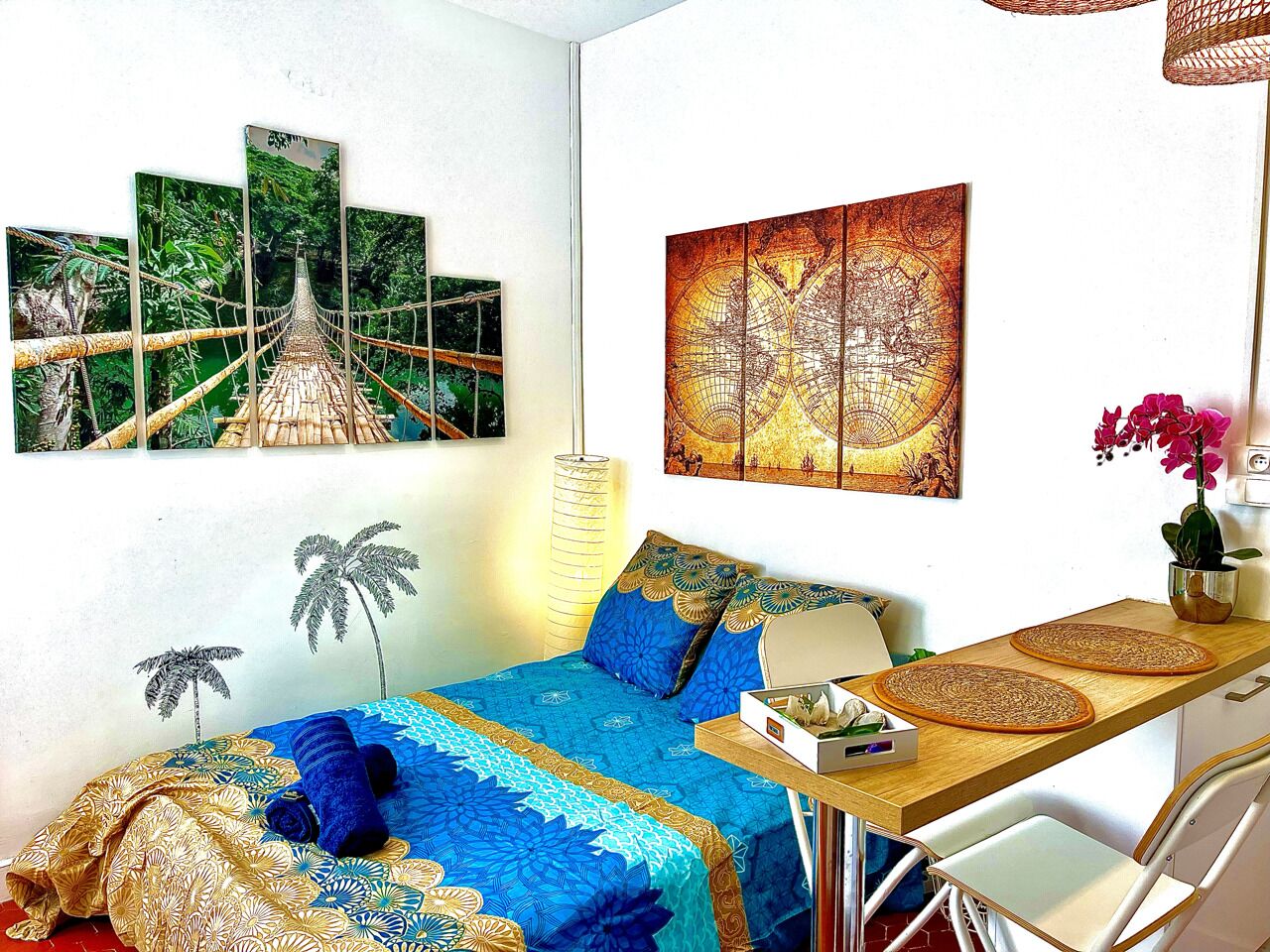 ★The atypical Indiana studio in the hyper center of Salon★