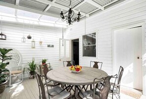 Outdoor dining