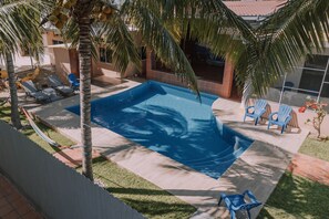 Outdoor pool, open 10:00 AM to 11:00 PM, pool umbrellas, pool loungers - Casitas Villa Jasmin (Santa María Tonameca)