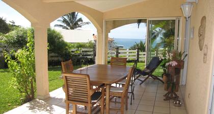 Large contemporary house with sea and mountain views