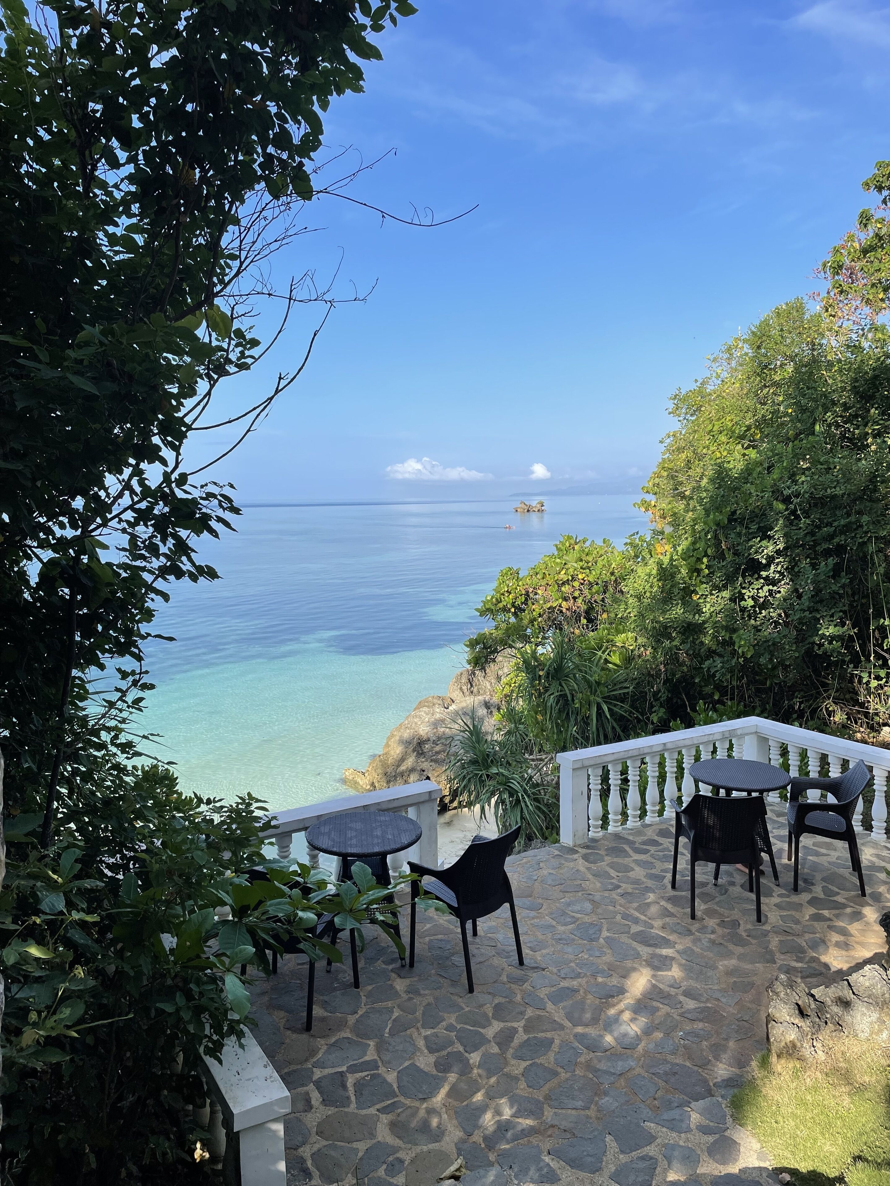 Vue depuis l’hébergement