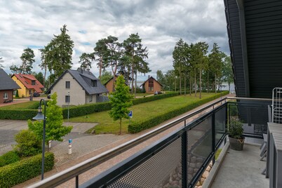 Fantastic vacation apartment with Müritz view and fireplace