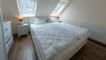2 Schlafzimmer, Zimmersafe, Reisekinderbett, kostenloses WLAN