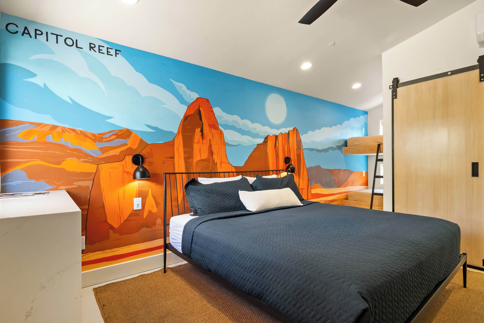 1 Schlafzimmer, Schreibtisch, Bügeleisen/Bügelbrett, WLAN