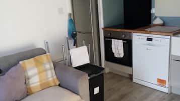 Televisión, chimenea