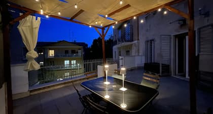 Charming Family Apartment in the Heart of Perugia, Featuring a Sunlit Terrace