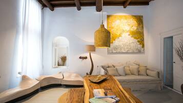 Vila superluxo | Área de estar | TV LED 32 polegadas com canais a cabo