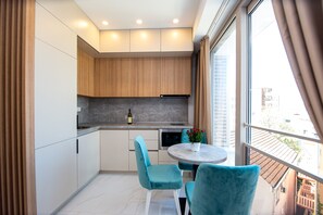Design Studio | Living area | Flat-screen TV - IN Property Apartments (Becici)