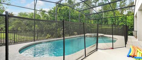Piscine chauffée
