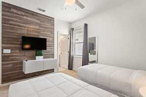 12 bedrooms, desk, iron/ironing board, travel cot