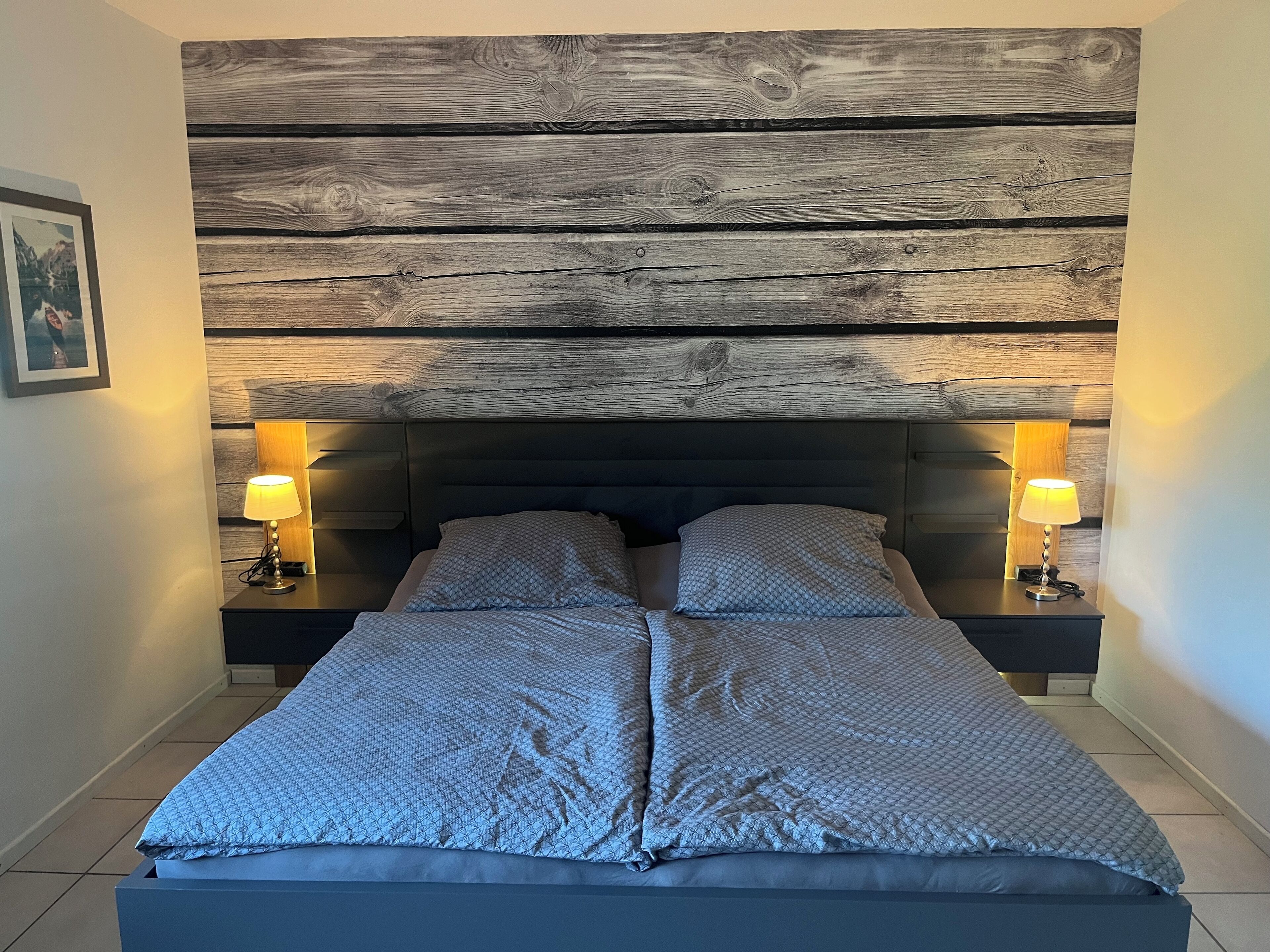 2 Schlafzimmer, Reisekinderbett, kostenloses WLAN, Bettwäsche