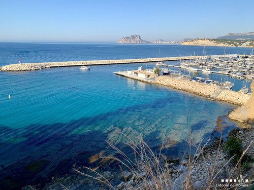 Villa RODRIGANDA in Moraira – 3 bedrooms, private pool, 700 metres from El Portet beach, air conditioning and Wi-Fi