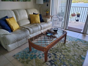 Smart TV, books - Amazing Waterfront Condo - 2 bedroom 2 bath - Large Balcony   Comfortable Condo  (St. Petersburg)
