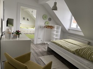 2 Schlafzimmer, Schreibtisch, kostenloses WLAN, Bettwäsche