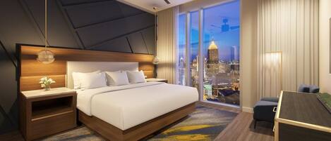 2 chambres, coffres-forts dans les chambres, fer et planche Ă repasser