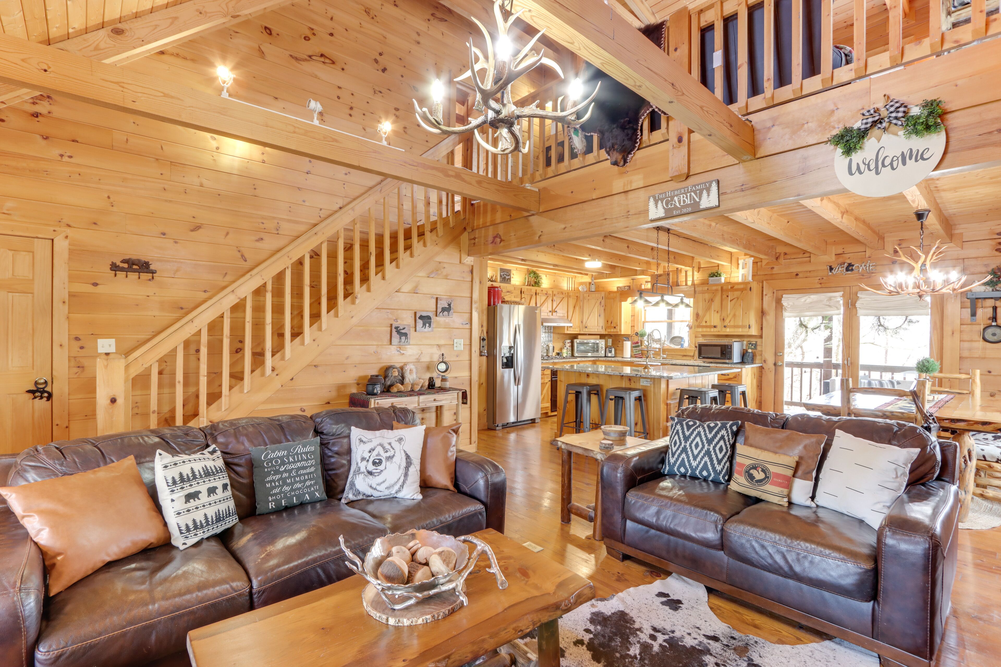 Talking Rock Cabin Rental w/ Gas Grill & Fire Pit!