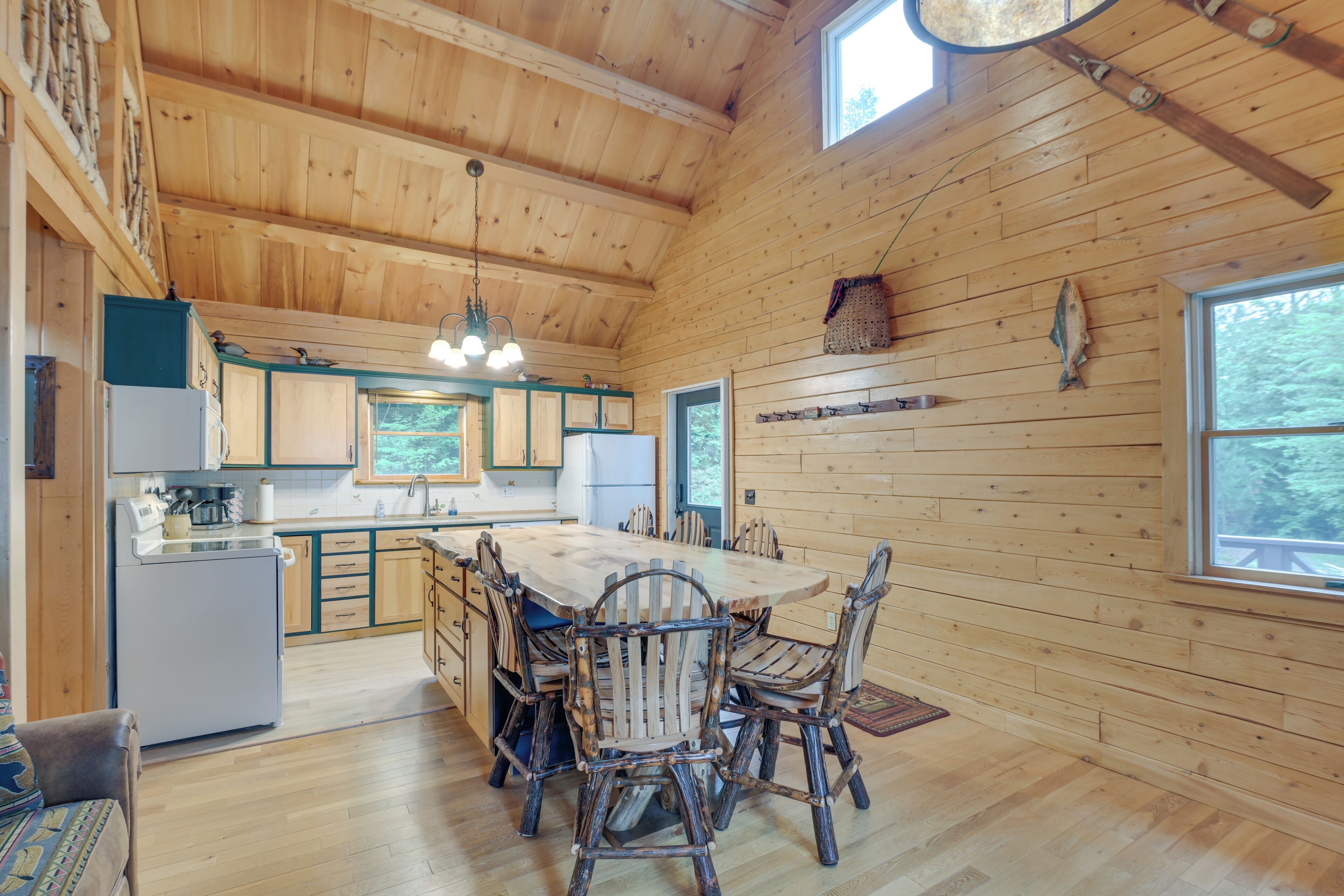 Lakefront Maine Retreat w/ Deck, Dock & Fire Pit!