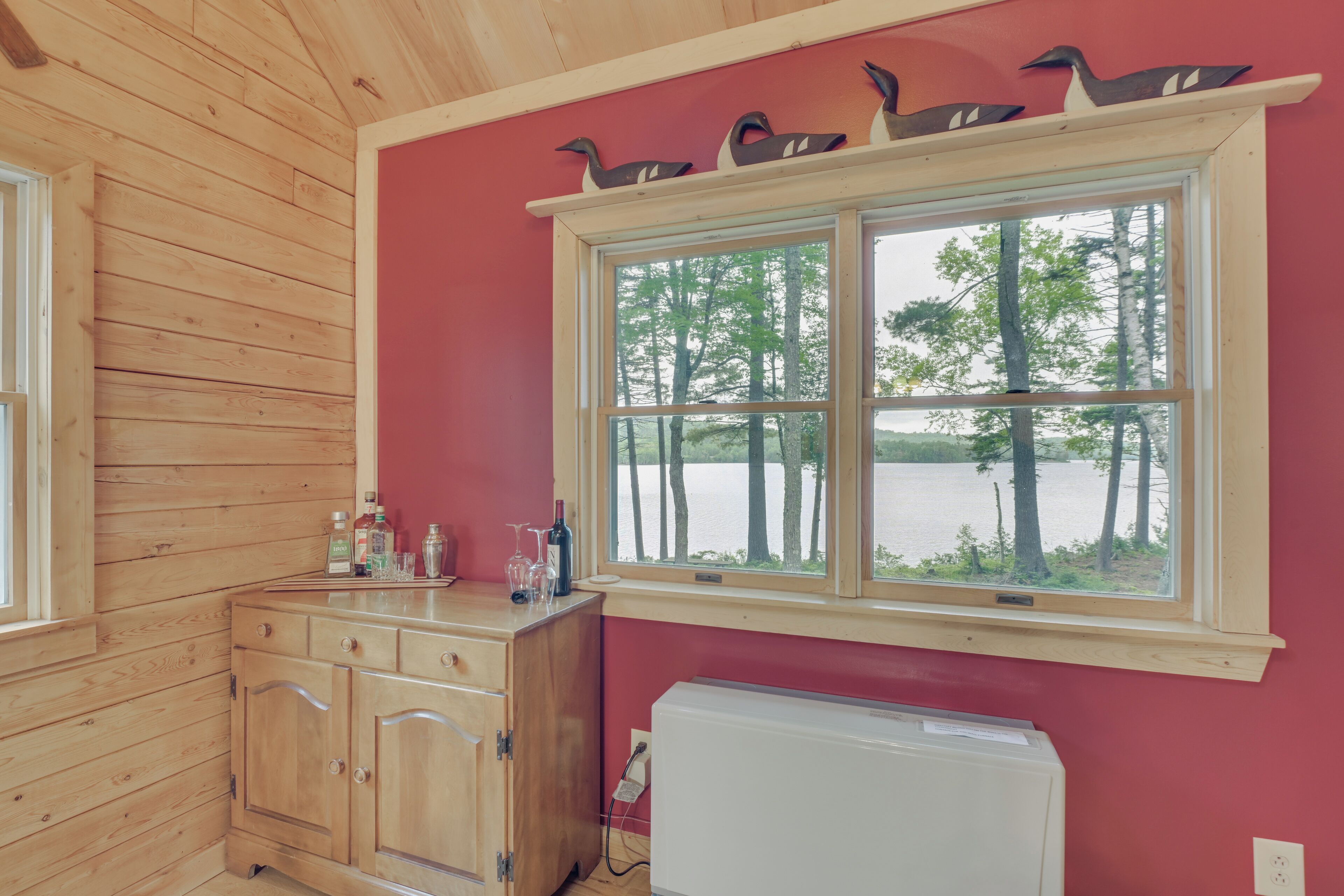 Lakefront Maine Retreat w/ Deck, Dock & Fire Pit!