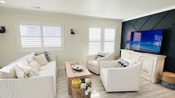 TV connectée, cheminée