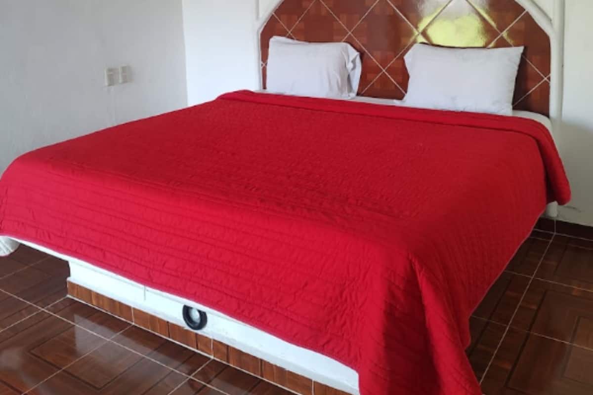 Habitación básica, 1 cama matrimonial | Wifi gratis y ropa de cama