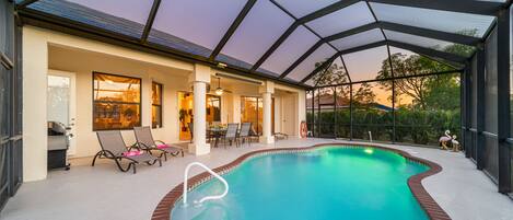 屋外プール、温水プール