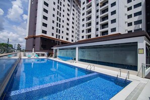 Außenpool, beheizter Pool