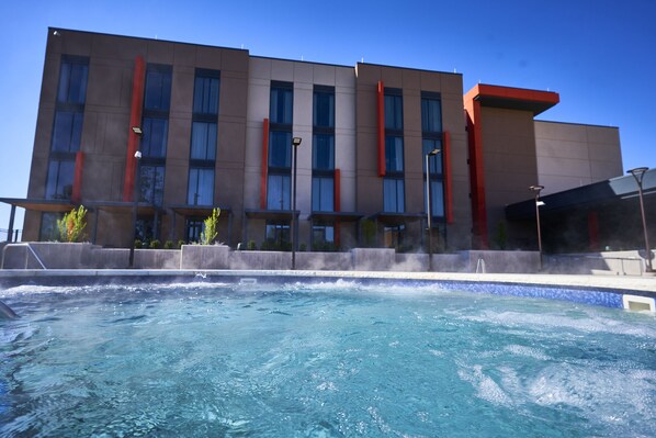 Seasonal outdoor pool