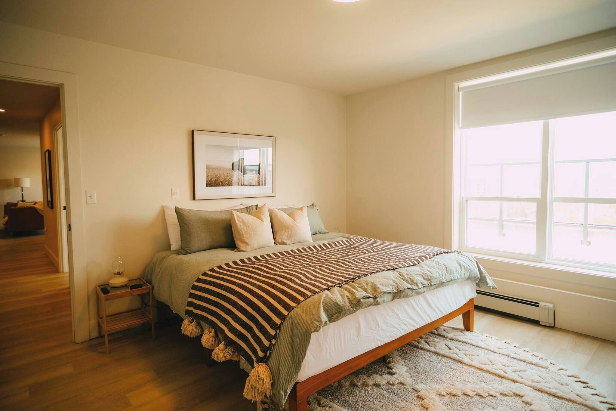 2 室のベッドルーム、旅行用ベビーベッド、WiFi (無料)