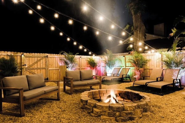 Enceinte de l’hébergement