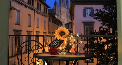 The little terrace on the cathedral