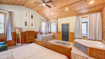 2 chambres, bureau, accès au Wi-Fi (inclus), literie fournie