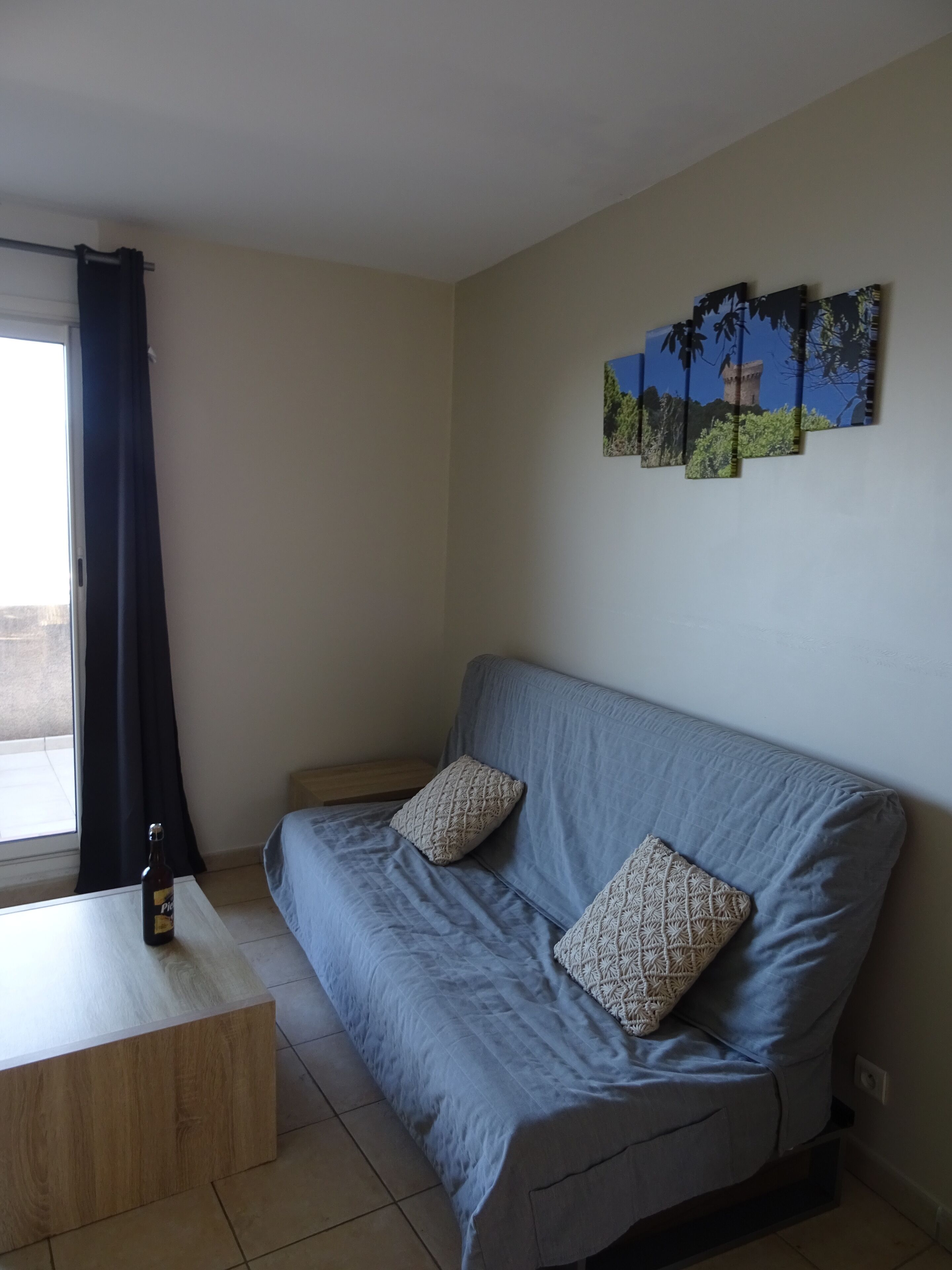 Apt with a magnificent view of Cupabia Bay. Air conditioning, heated swimming pool out of season