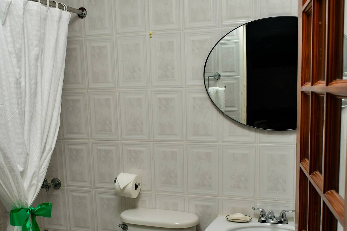 Quarto | Banheiro | Chuveiro, ducha de hidromassagem, secador de cabelo, toalhas de banho