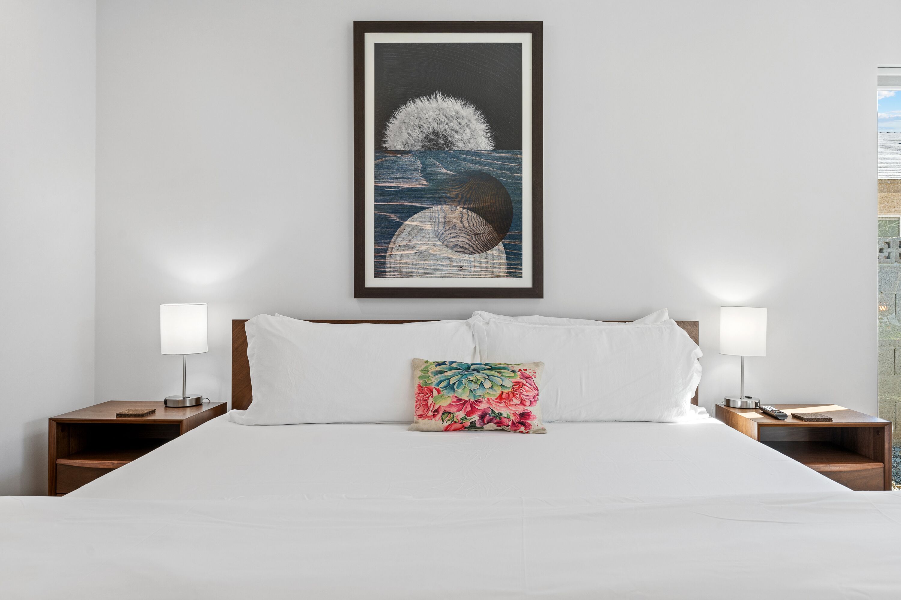 Blackout drapes, iron/ironing board, free WiFi, bed sheets