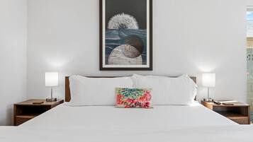 Blackout drapes, iron/ironing board, free WiFi, bed sheets