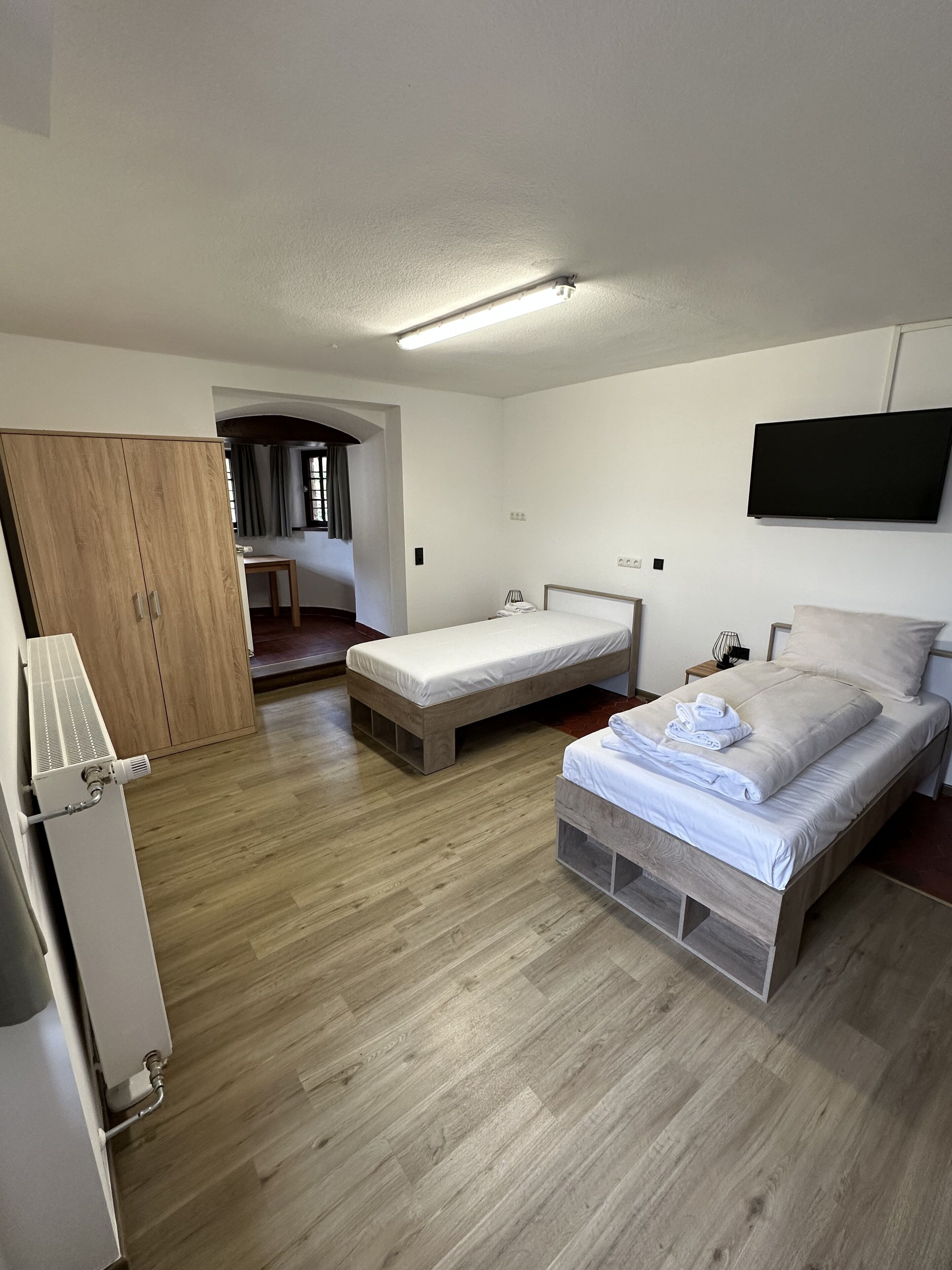 Garden level apartment in the historic castle