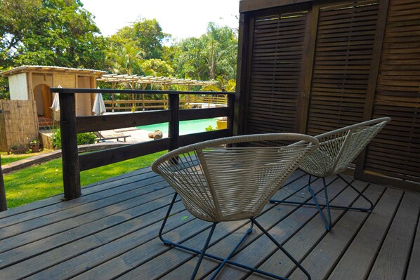 Standardsuite - 1 queensize-seng | Terrasse/gårdhave