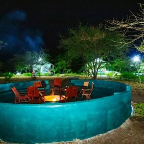 Aire de pique-nique/barbecue