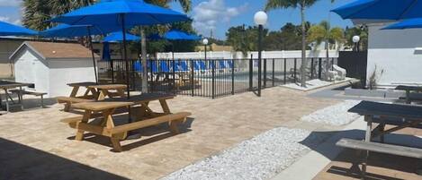 Restauration en plein air