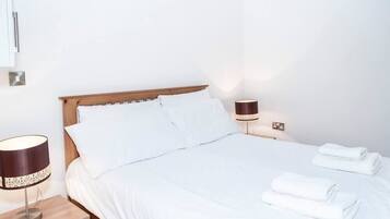 1 bedroom, iron/ironing board, travel crib, WiFi