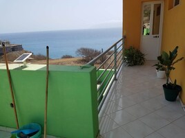 Basic Double Room | Living area | 14-inch plasma TV with cable channels