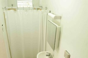 Shower, hair dryer - DK Back Yard Surf Shack - Apartment #1 (Arecibo)