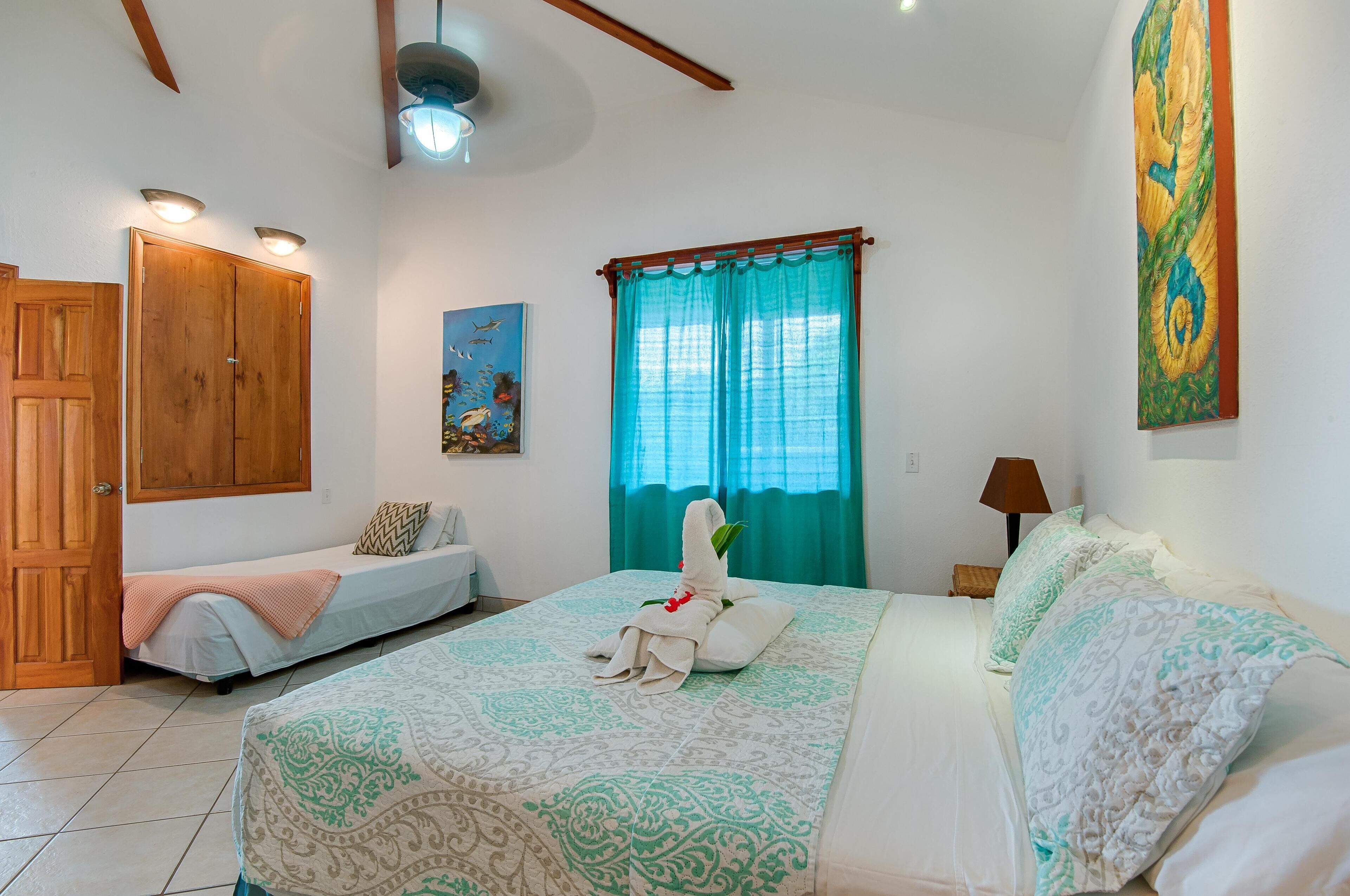 1 bedroom, iron/ironing board, travel crib, WiFi