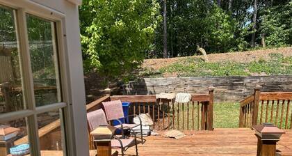 Cozy house with incredible deck